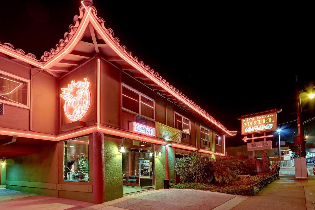 Royal Pagoda Motel Dodger Stadium Los Angeles Eksteriør billede